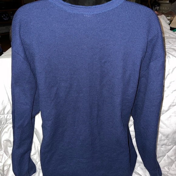 Joe Boxer Waffle Knit Henley - Picture 3 of 6